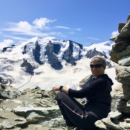 Yvonne Huber Bergsteigen